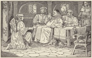 Bana biraz lütuf süresi vermen için sana dua etmeye geldim. by Louis John Rhead