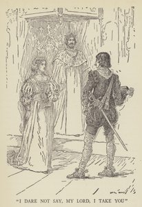 Rabbim seni alırım demeye cesaret edemem by Louis John Rhead