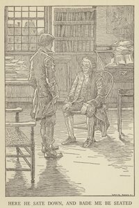 Robert Louis Stevenson tarafından Kaçırılanlar için İllüstrasyon by Louis John Rhead