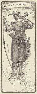 hizmetçi Marian by Louis John Rhead