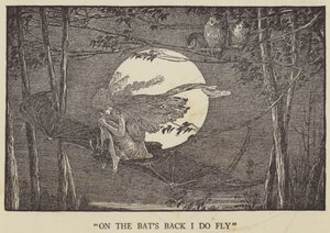 Yarasaların sırtında uçuyorum by Louis John Rhead
