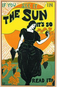 The Sun, dergi, ABD by Louis John Rhead
