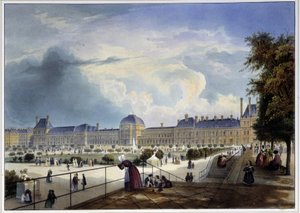 Tuileries Sarayı - Arnout tarafından “1837