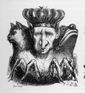 Bael - Baal - (iblis) - Bael, cehennemi gücün başıdır - Collin de Plancy