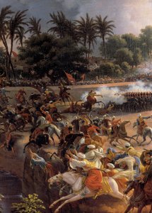 Mısır Seferi (Seferi) (1798-1801): “” Piramitler Savaşı, 21 Temmuz by Louis Lejeune