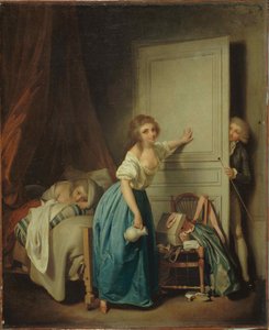 LIndiscret, c. 1795. by Louis Leopold Boilly