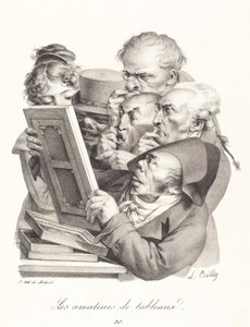 Resim Meraklıları by Louis Leopold Boilly