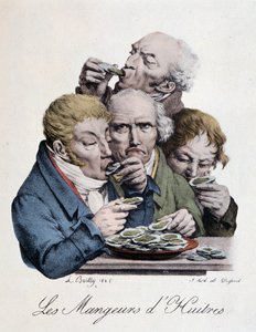 İstiridye Yiyenler - L. Boilly tarafından