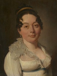 Bir Kadının Portresi. by Louis Leopold Boilly