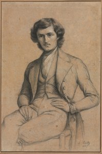 Genç Bir Adamın Portresi, 1837. by Louis Leopold Boilly