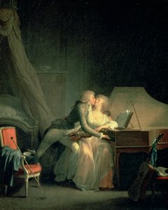 Prelüd (tuval üzerine yağlı boya) by Louis Leopold Boilly
