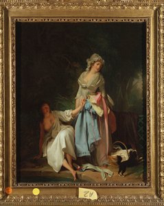 banyocu şaşırttı by Louis Leopold Boilly