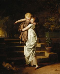 İki kız kardeş; iki kız kardeş, by Louis Leopold Boilly