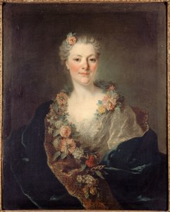 Madame Doyen#39;in Portresi, 1750 dolayları (tuval üzerine yağlıboya)