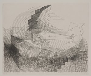 Yalnız sevdiğim kişi beni hala şefkatle seviyor by Louis Marcoussis