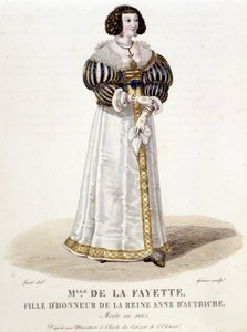 Marie-Madeleine (Marie Madeleine) Pioche de La Vergne, Lafayette Kontesi (Madame de la Fayette) (1634-1693), Avusturya Kraliçesi Anne