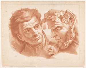 Üç kafa by Louis Marin Bonnet (possibly)