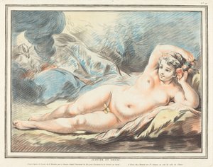 Jüpiter ve Danae, 1774. by Louis Marin Bonnet