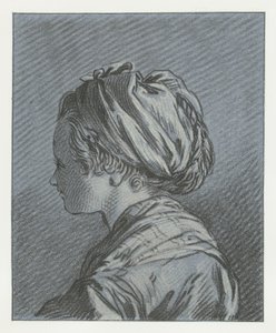 Muscovy Hizmetçi Portresi Tete de kule Moskova by Louis Marin Bonnet