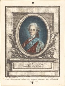 Louis-Auguste, Fransa Dauphin by Louis Marin Bonnet after Louis Michel Van Loo