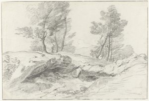 Grotte delle Capre aan de grens bij Nemorosa tr Fredda Travel İtalya, Sicilya ve Malta - 1778 (seri başlığı) by Louis Mayer