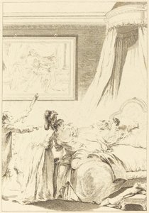 Benzin dolu by Louis Michel Halbou and Antoine Jean Duclos after Jean Honoré Fragonard