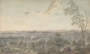 Güneybatıdan Görülen Versay, 1779. by Louis Nicolas de Lespinasse