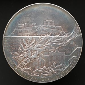 Atina Fransız Okulu [ters], 1898.
