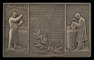 Christofle Company'nin Ellinci Yıldönümü, 1842-1892 [ters]