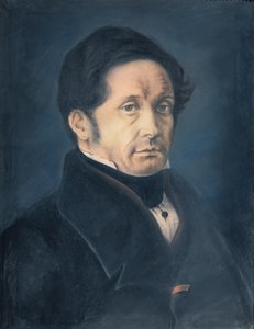 Jean-Joseph Pasteur (1791-1865) 1842 (kağıt üzerinde pastel) by Louis Pasteur