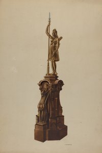 Newel Postası, 1938. by Louis Plogsted