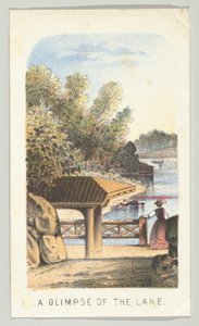 Göle Bir Bakış, diziden, Manzaralar Central Park, New York, Bölüm 2, 1864.