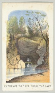 Gölden Mağaraya Giriş, diziden, Manzaralar Central Park, New York, Bölüm 2, 1864.