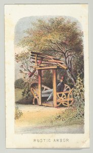 Rustik Arbor, diziden, Manzaralar Central Park, New York, Bölüm 2, 1864.