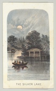 Silver Lake, diziden, Manzaralar Central Park, New York, Bölüm 2, 1864.