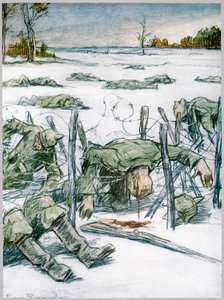"Dikenli Tel", 1916