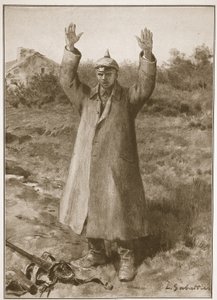 Kameralı.. Pardon! Alman teslimiyetin eller yukarı yöntemi by Louis Remy Sabattier