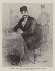 Kraliyet Ziyaretçimiz, Majesteleri Muzaffered-Din, İran Şahı