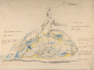 Matmazel Marie-Jeanne Fesch Chevallier,. by Louis Rene Boquet