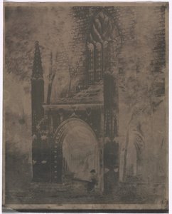 Notre Dame Çeşmesi, Saint-Brieuc, Brittany, c. 1853.