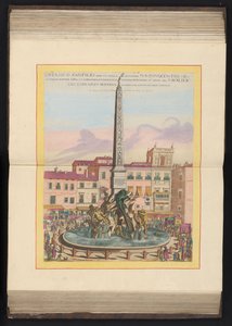 Vierstromenfontein te Roma Panfilio dikilitaşı, N. S. Innocentio X