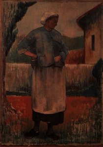 Çiftçinin Karısı Takunya by Louis Roy