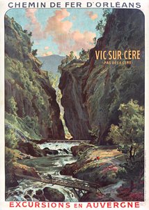 Orleans Demiryolu. Vic-sur-Cere, c. 1900-1910.