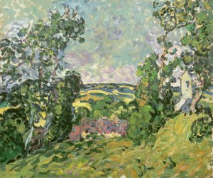 Manzara (tuval üzerine yağlıboya) by Louis Valtat
