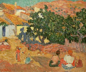 İspanyol Manzarası by Louis Valtat