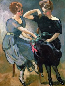 İki Kız Kardeş, 1912 dolayları (tuval üzerine yağlıboya) by Louis Valtat