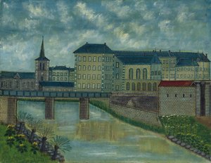 Enstitü Saint Marie, Belfort (tuval üzerine yağlı boya)