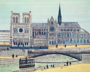 Notre-Dame (güney tarafı), c.1933
