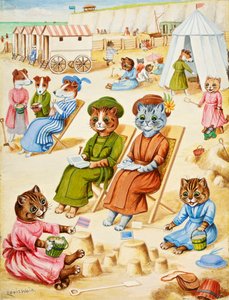 New York türleri by Louis Wain