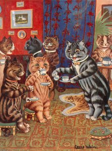 ಟೀ ಟರ್ಕ್ ತೆಗೆದುಕೊಳ್ಳುವುದು by Louis Wain